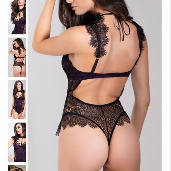 ๐Blue Lace Bodysuit Teddie๐ - Picture 4 of 5